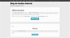 Desktop Screenshot of iraultzaaskerria.com