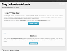 Tablet Screenshot of iraultzaaskerria.com